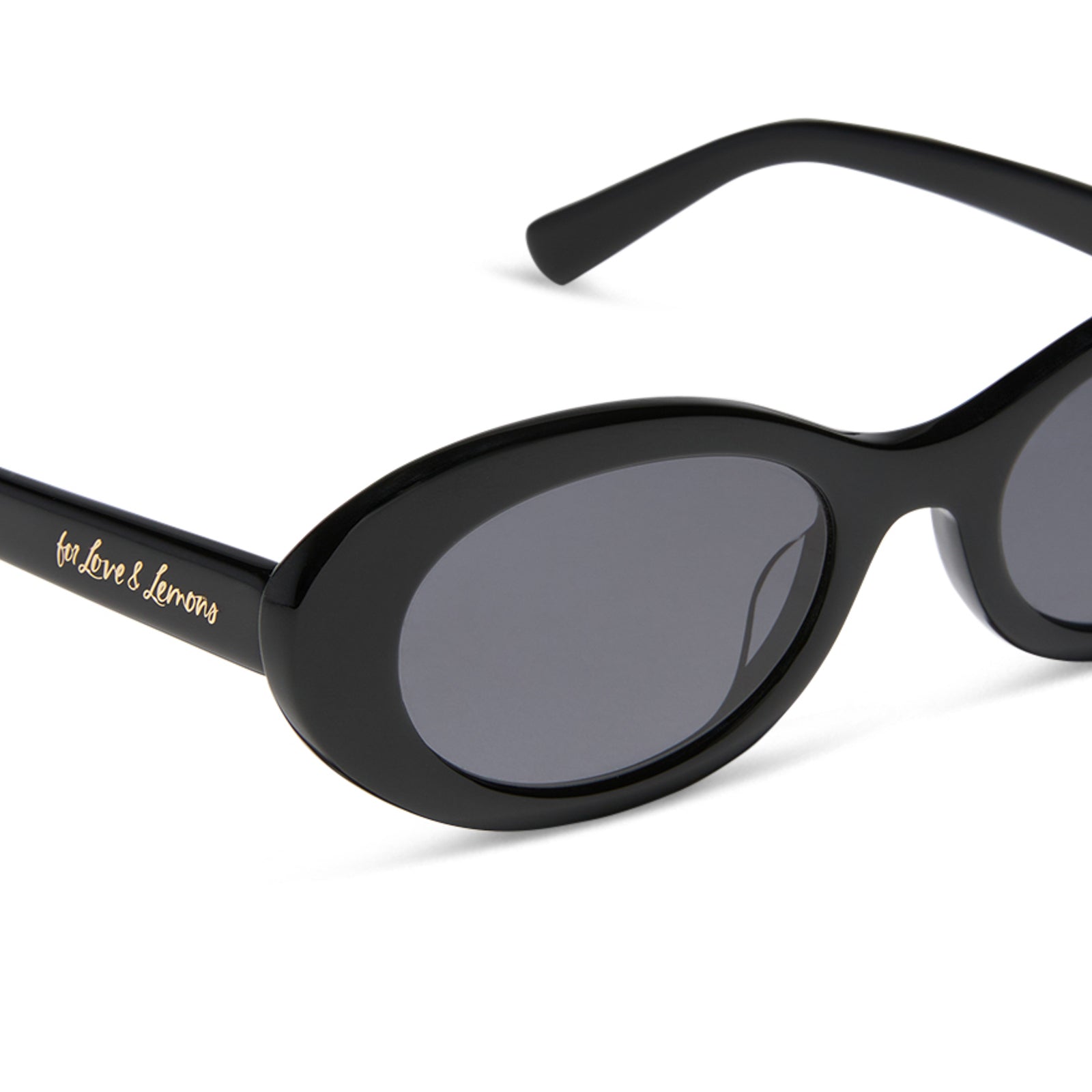 SABRINA - BLACK + GREY + POLARIZED SUNGLASSES - Image 4