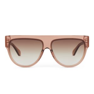 GEORGIE - CAFE OLE + BROWN GRADIENT SUNGLASSES