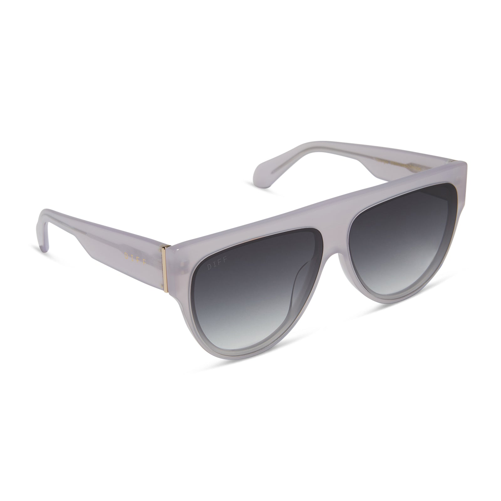 GEORGIE - THISTLE + GREY GRADIENT SUNGLASSES - Image 2