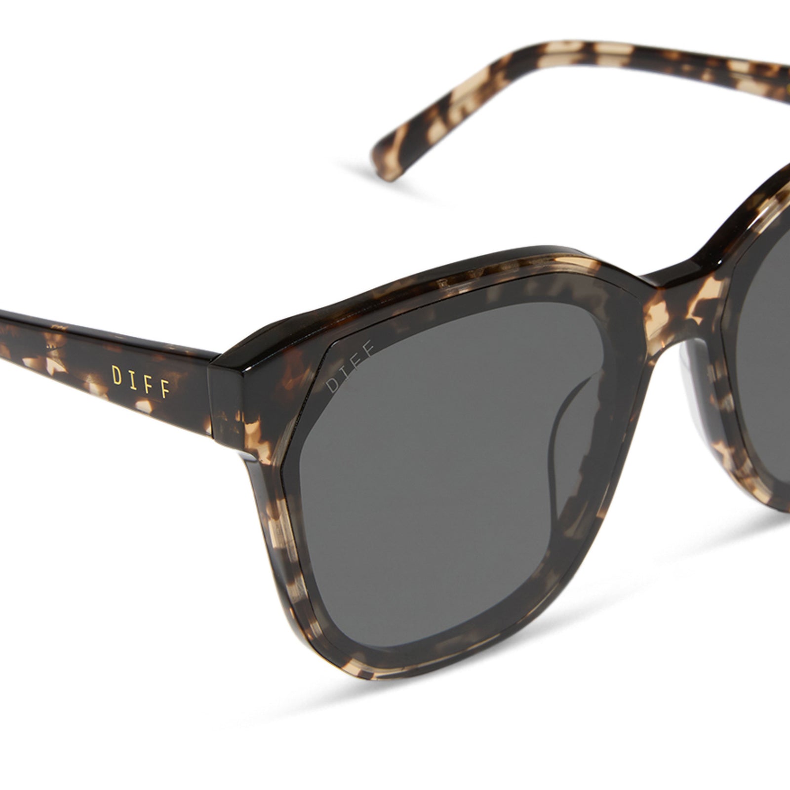GIA - ESPRESSO TORTOISE + GREY SUNGLASSES - Image 4