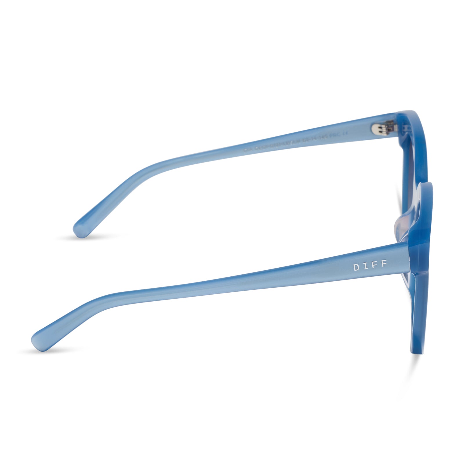 GIA - LIGHT BLUE + SLATE GRADIENT FLASH SUNGLASSES - Image 3