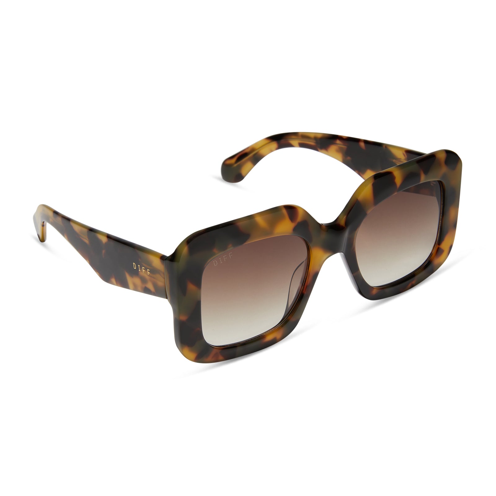 GIADA - BROWN KOMBU + BROWN GRADIENT + POLARIZED SUNGLASSES - Image 2