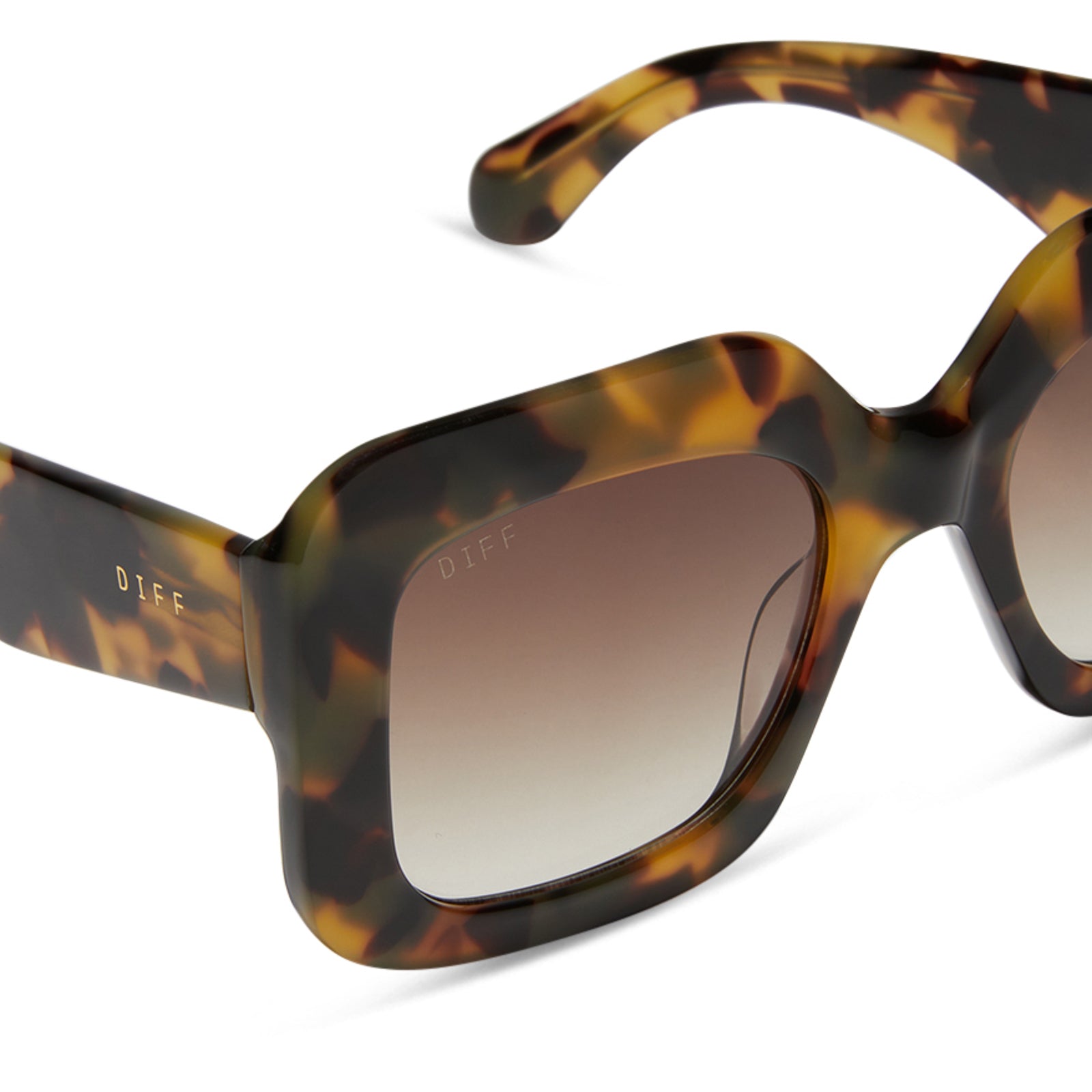 GIADA - BROWN KOMBU + BROWN GRADIENT + POLARIZED SUNGLASSES - Image 4