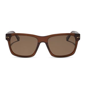GINO XL - WHISKEY + BROWN + POLARIZED SUNGLASSES