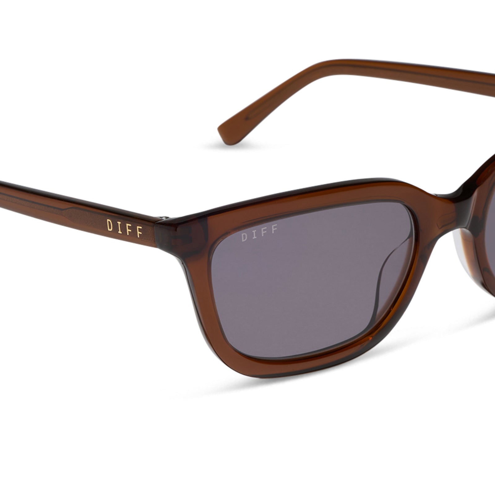 HANNAH - WHISKEY + GREY SUNGLASSES - Image 4