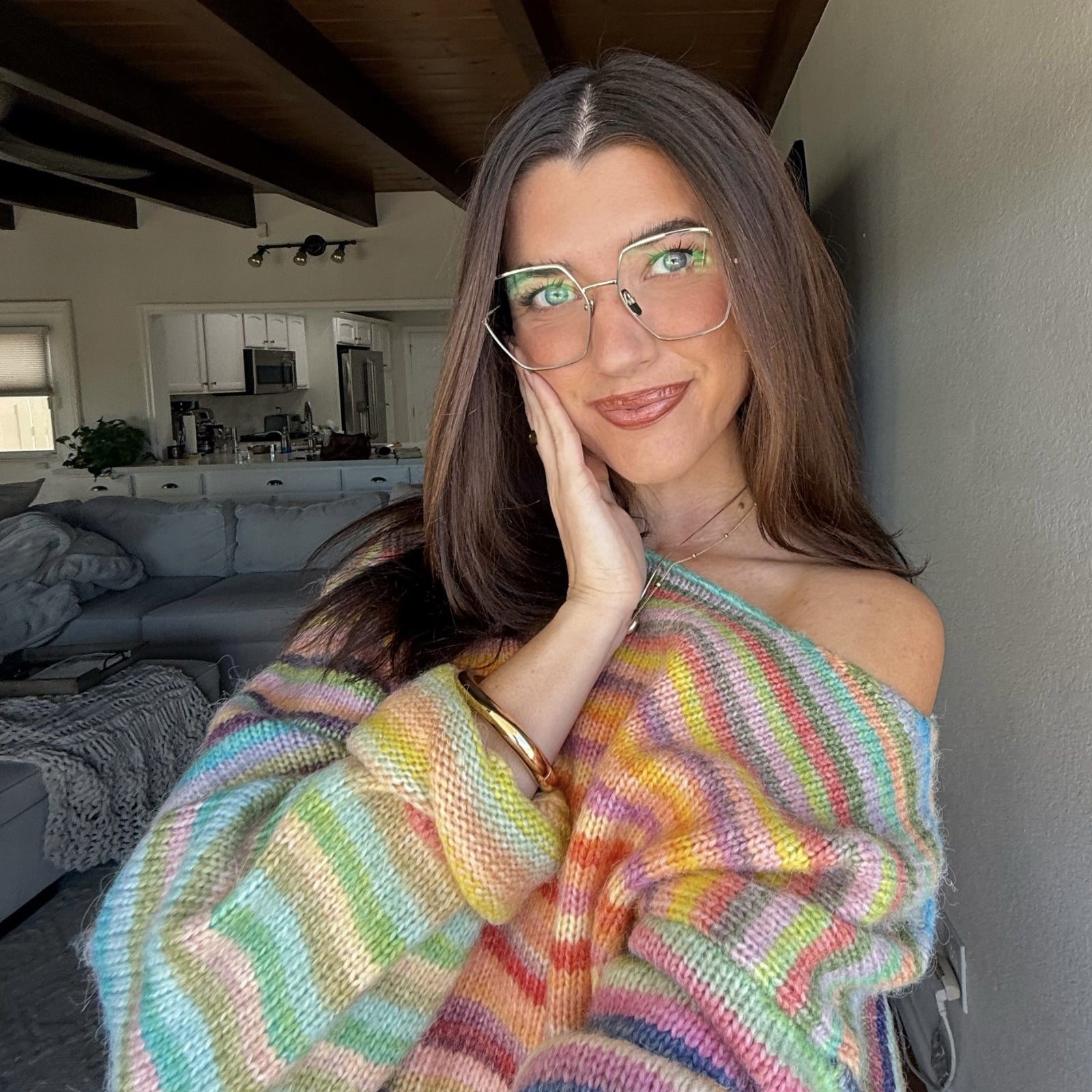 HARLOWE - SILVER + GLASSES - Image 8