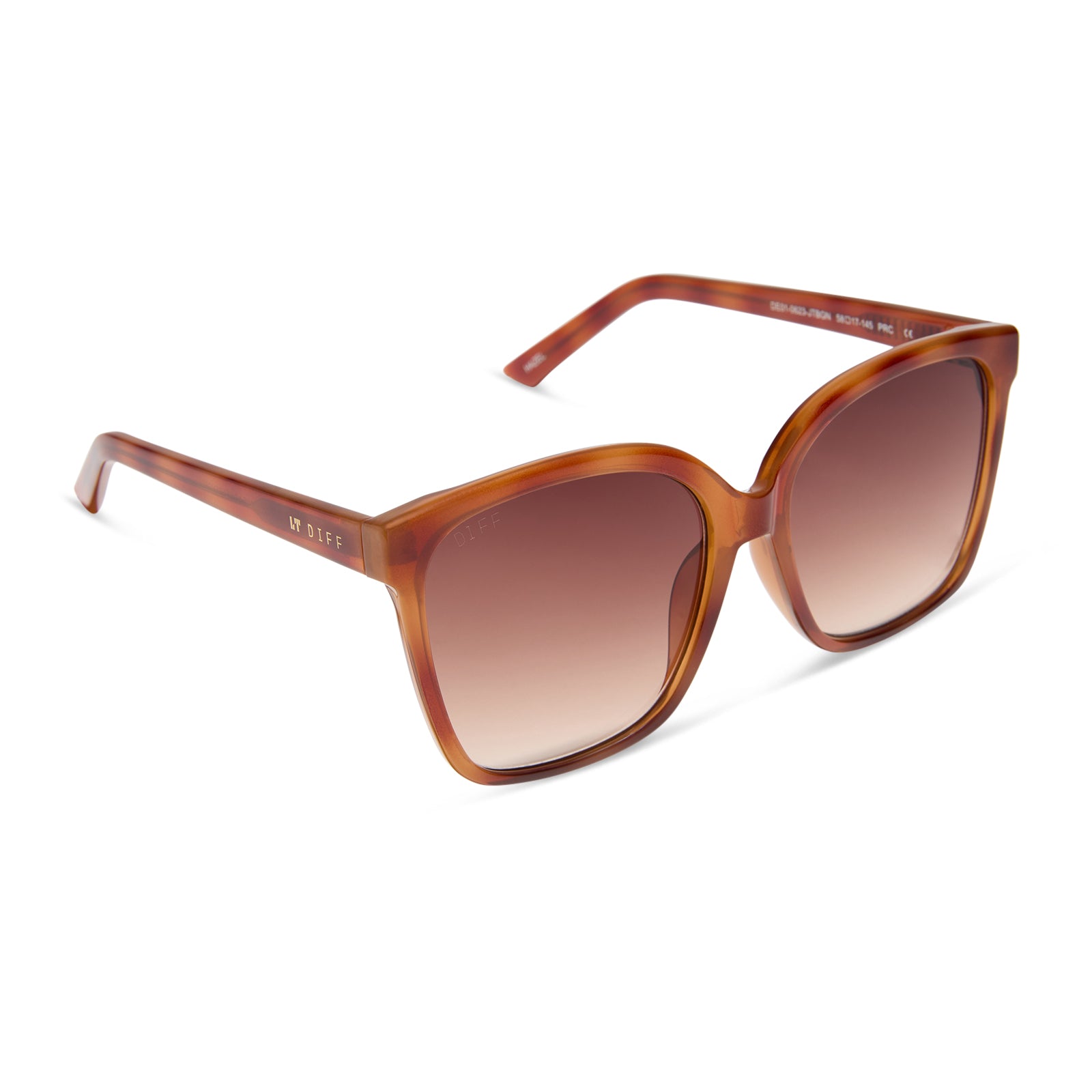 HAZEL - MAPLE TORTOISE + BROWN GRADIENT SUNGLASSES - Image 2