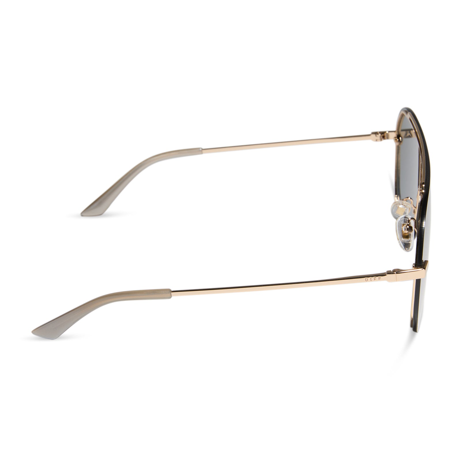 IMANI - GOLD + SILVER MIRROR SUNGLASSES - Image 3