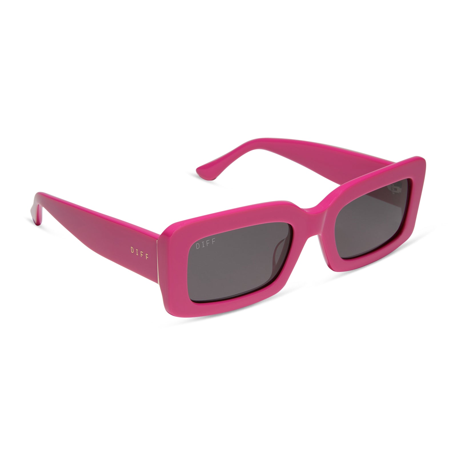 INDY - BRIGHT PINK + GREY SUNGLASSES - Image 2