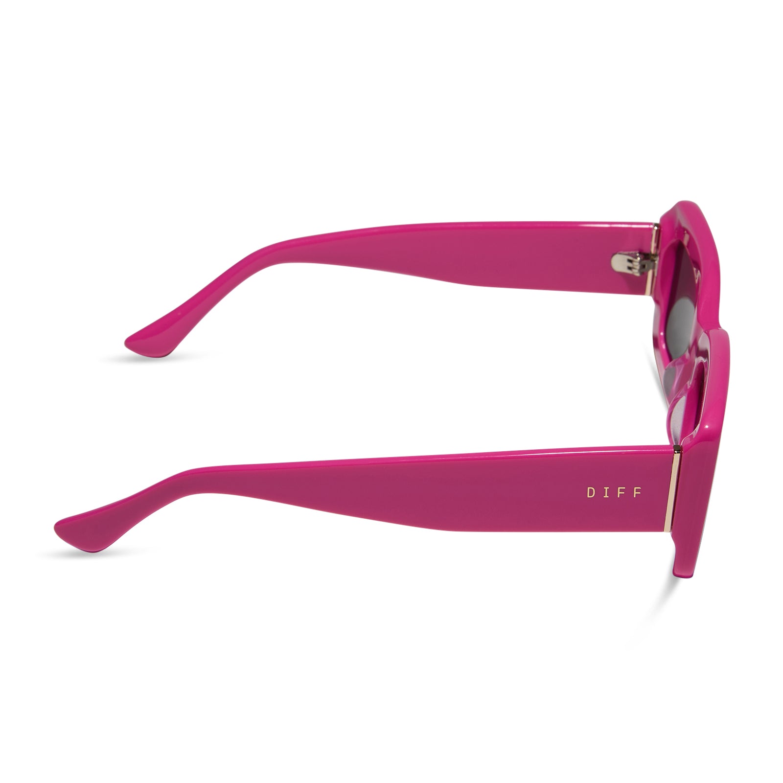 INDY - BRIGHT PINK + GREY SUNGLASSES - Image 3