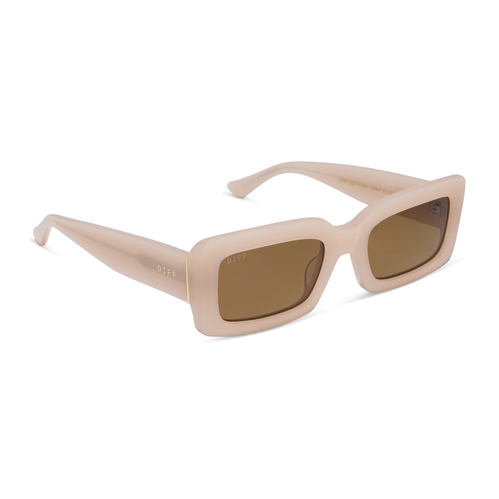 INDY - MILKY BLUSH + BROWN + POLARIZED SUNGLASSES - Image 2