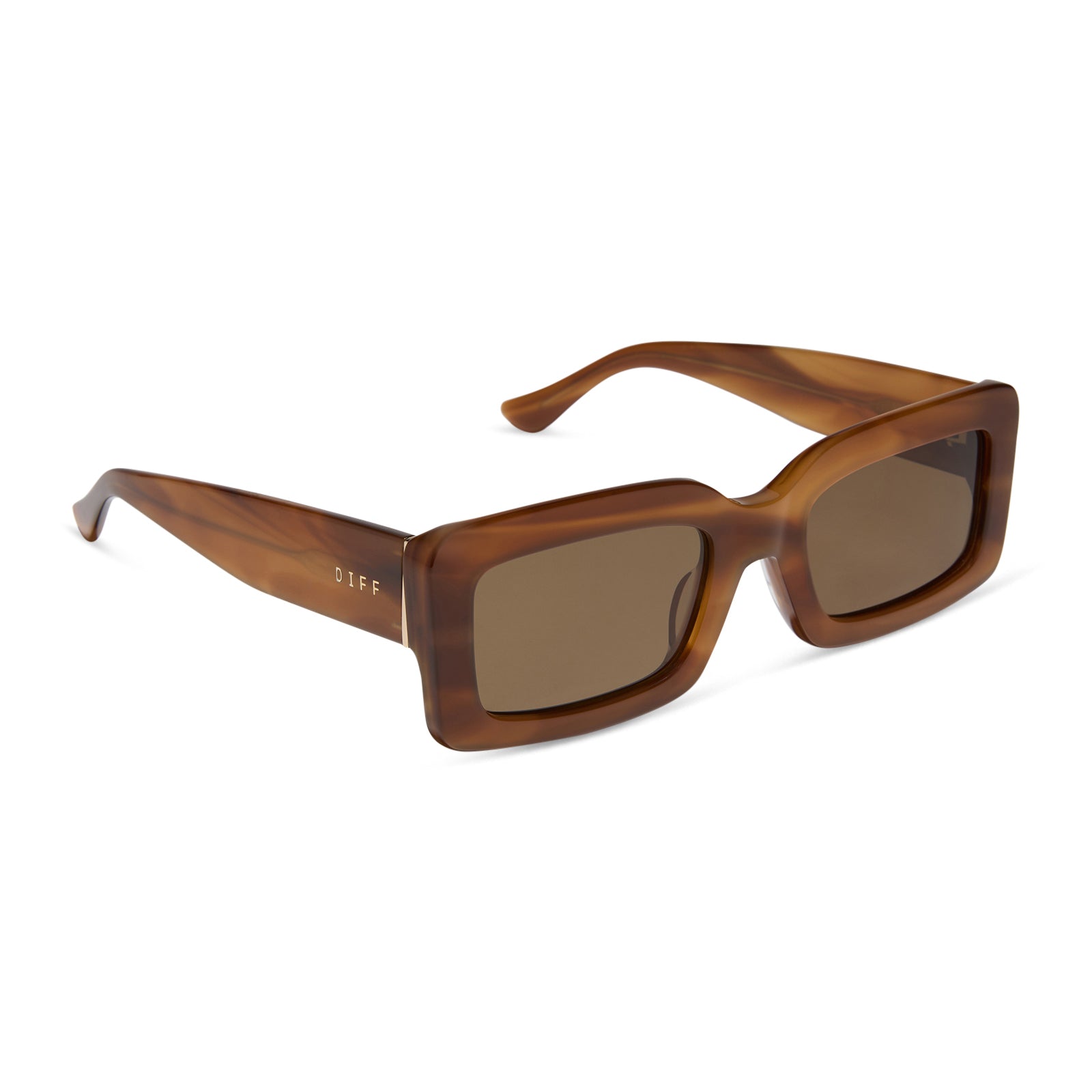 INDY - TAWNY TORTOISE + BROWN + POLARIZED SUNGLASSES - Image 2