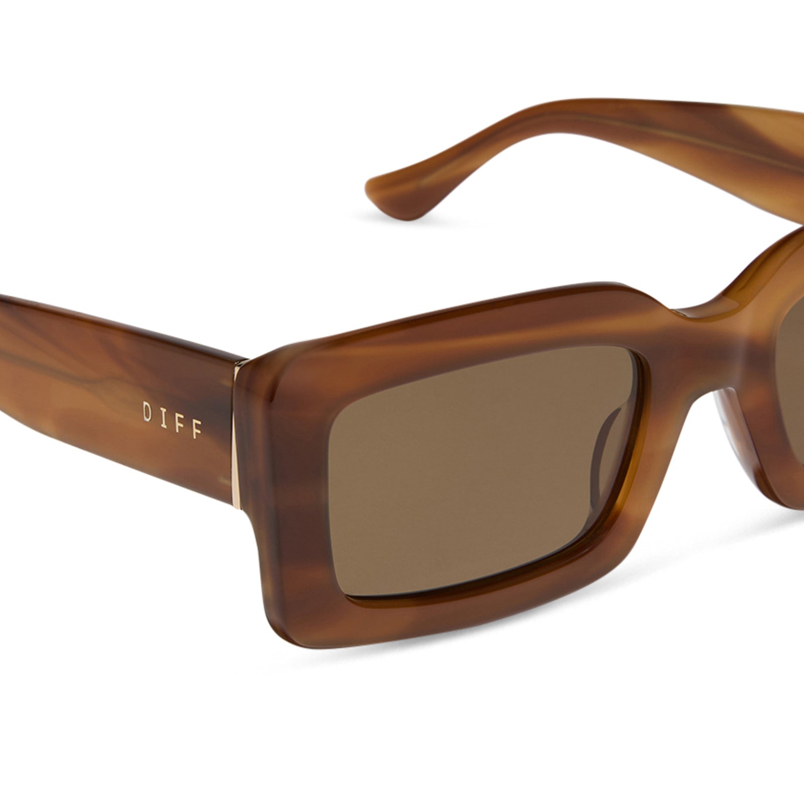 INDY - TAWNY TORTOISE + BROWN + POLARIZED SUNGLASSES - Image 4