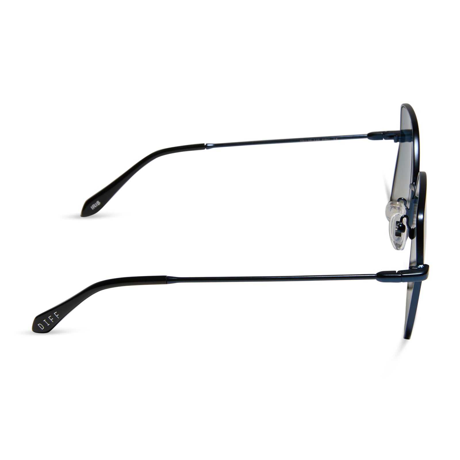 IRIS - DEEP NAVY METAL + AEGEAN BLUE FLASH + POLARIZED SUNGLASSES - Image 3