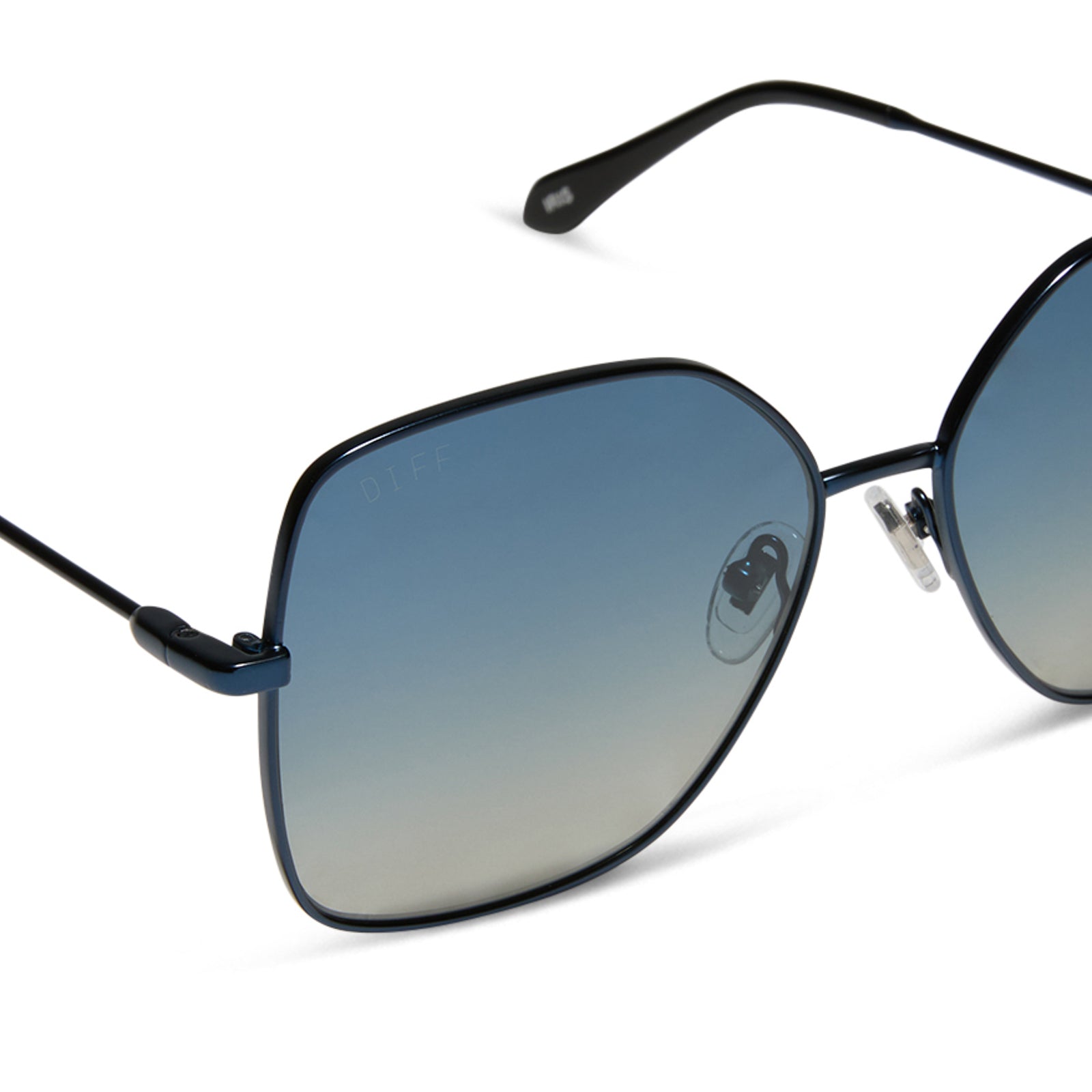 IRIS - DEEP NAVY METAL + AEGEAN BLUE FLASH + POLARIZED SUNGLASSES - Image 4