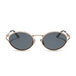 JESSIE JAMES DECKER - LIMONCELLO + GOLD + GREY SUNGLASSES
