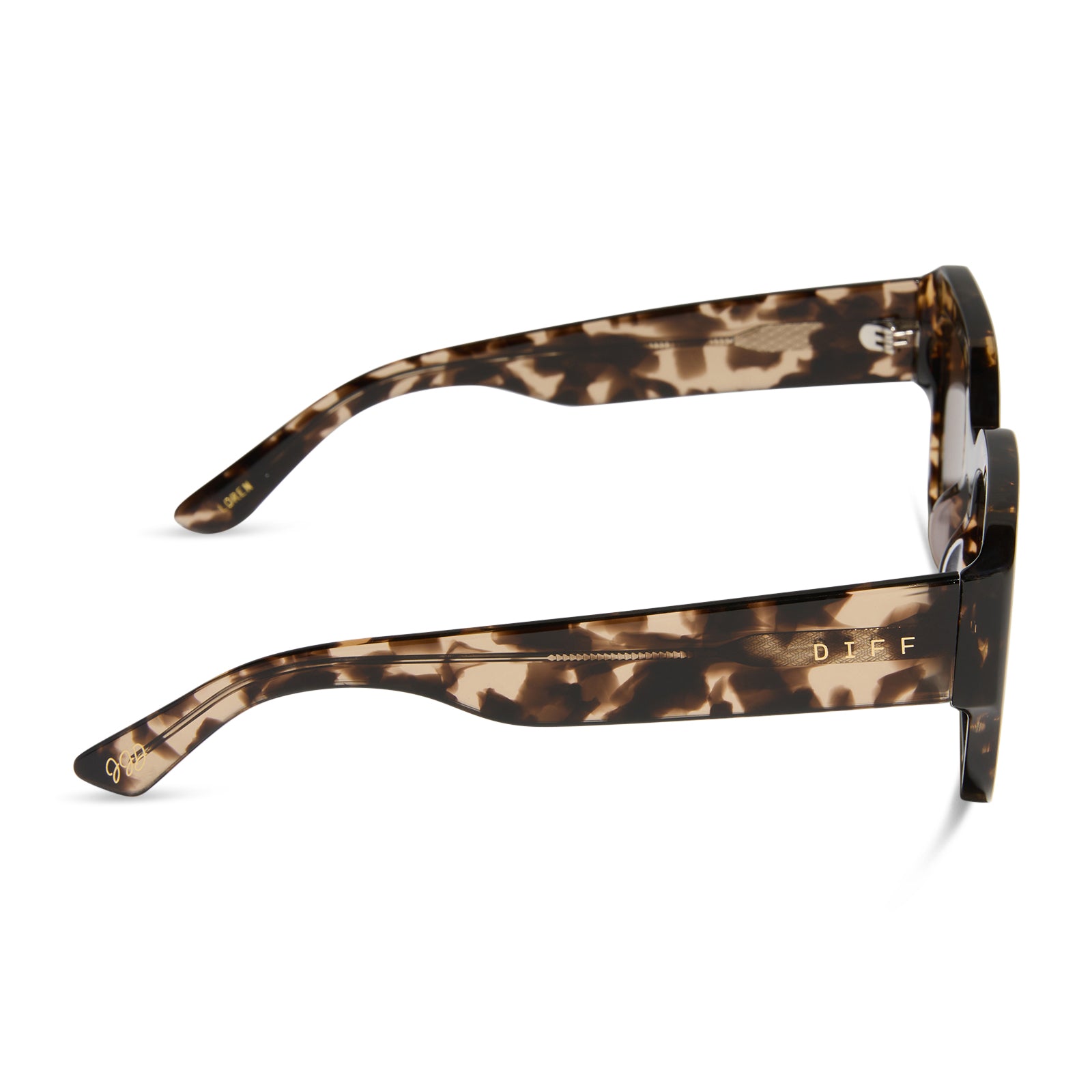 JESSIE JAMES DECKER - LOREN + ESPRESSO TORTOISE + BROWN SUNGLASSES - Image 3