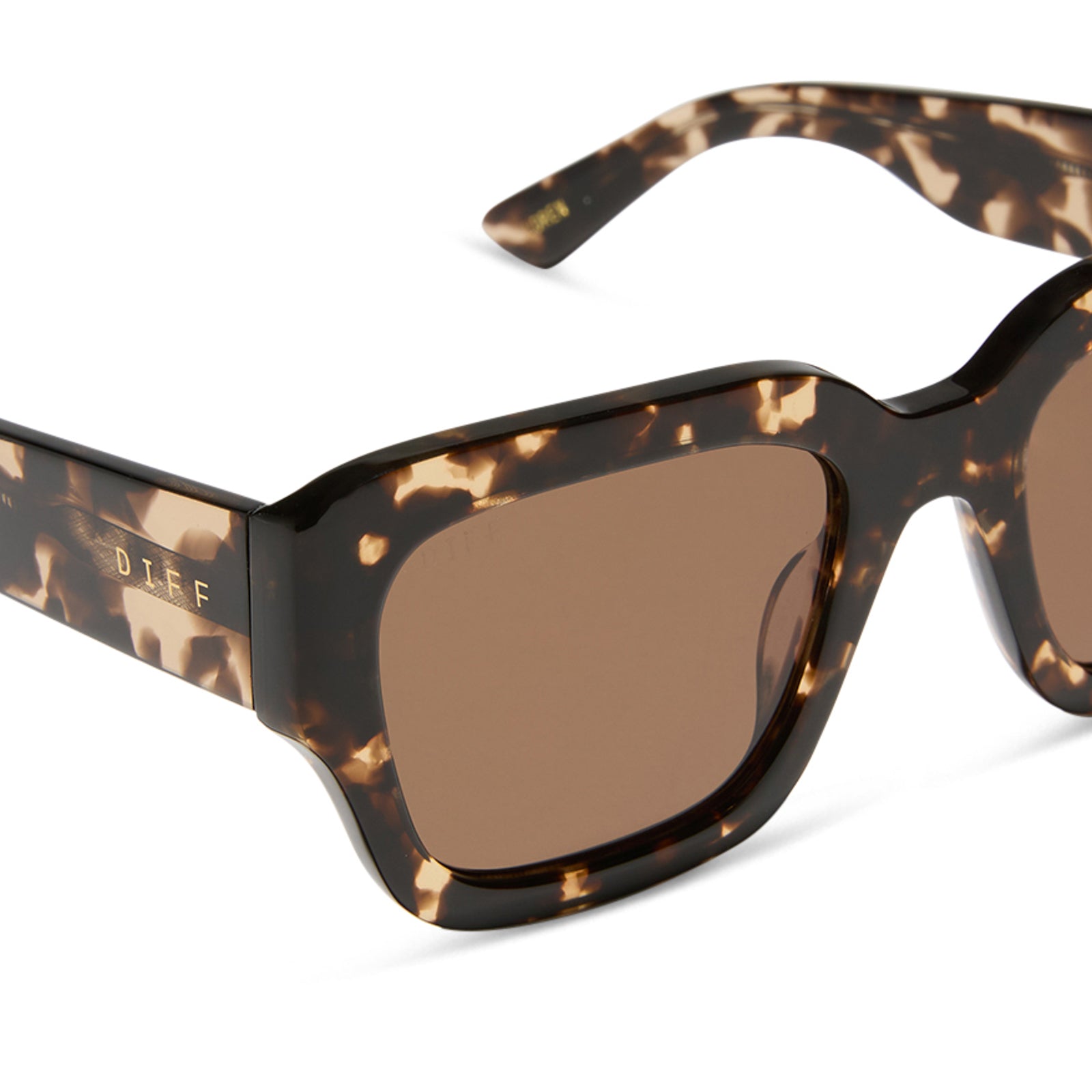 JESSIE JAMES DECKER - LOREN + ESPRESSO TORTOISE + BROWN SUNGLASSES - Image 4