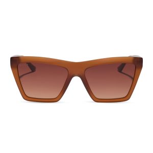 JESSIE JAMES DECKER - VIVI + MILK CARAMEL + BROWN GRADIENT SUNGLASSES