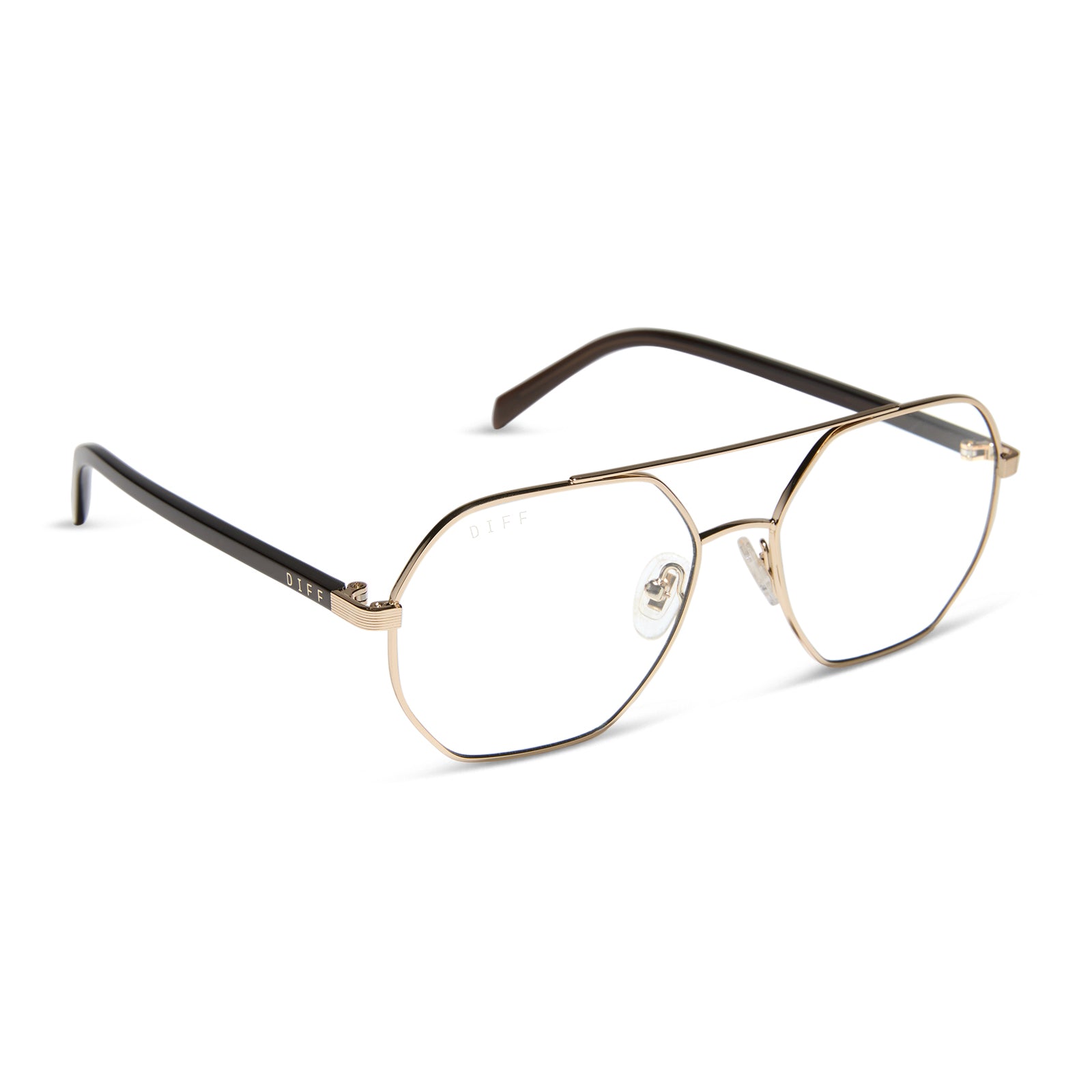 JOJO FLETCHER - JOELLE + GOLD + CHOCOLATE CRYSTAL + GLASSES - Image 2