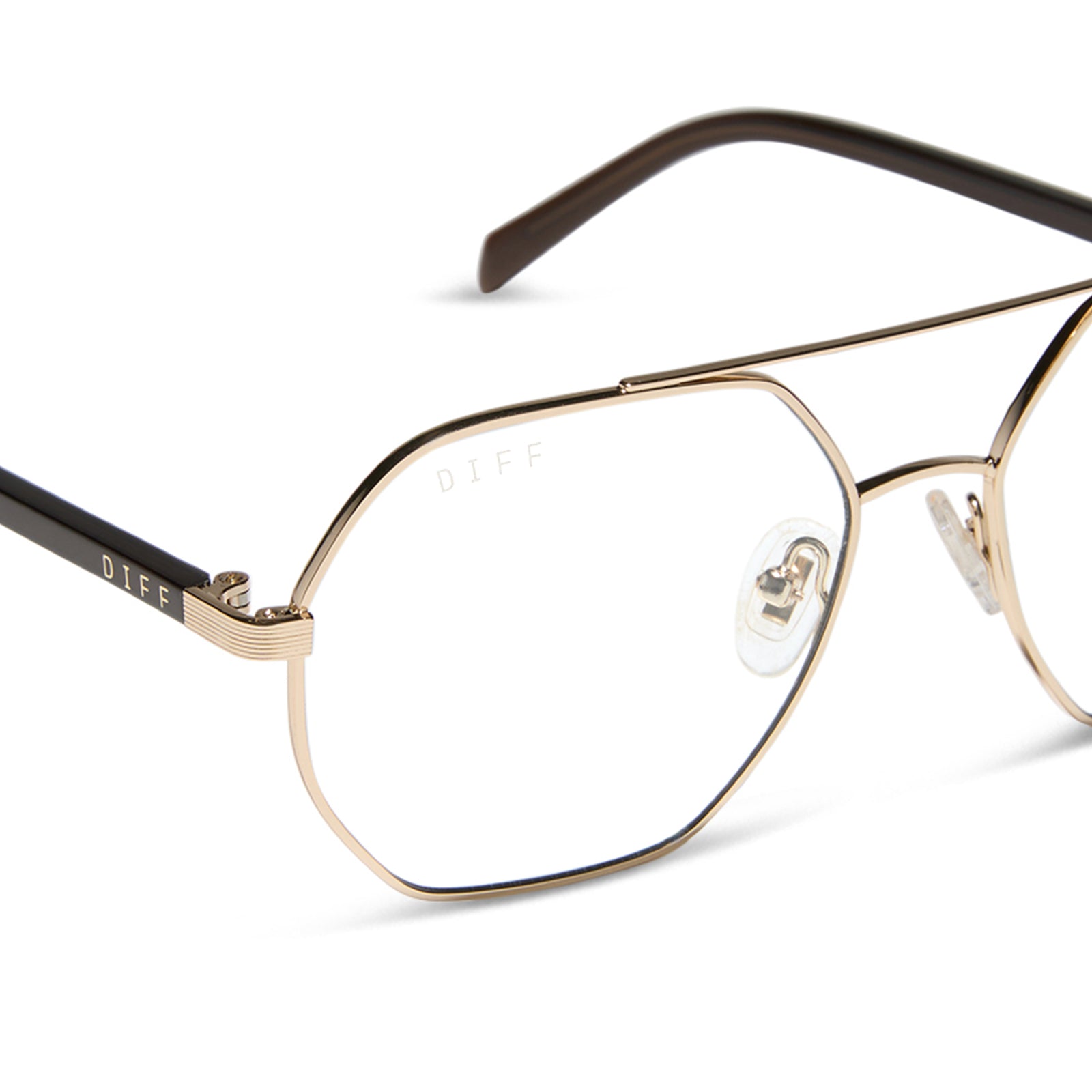 JOJO FLETCHER - JOELLE + GOLD + CHOCOLATE CRYSTAL + GLASSES - Image 4