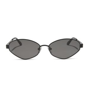 JOJO FLETCHER - JORDY + BLACK + GREY + POLARIZED SUNGLASSES
