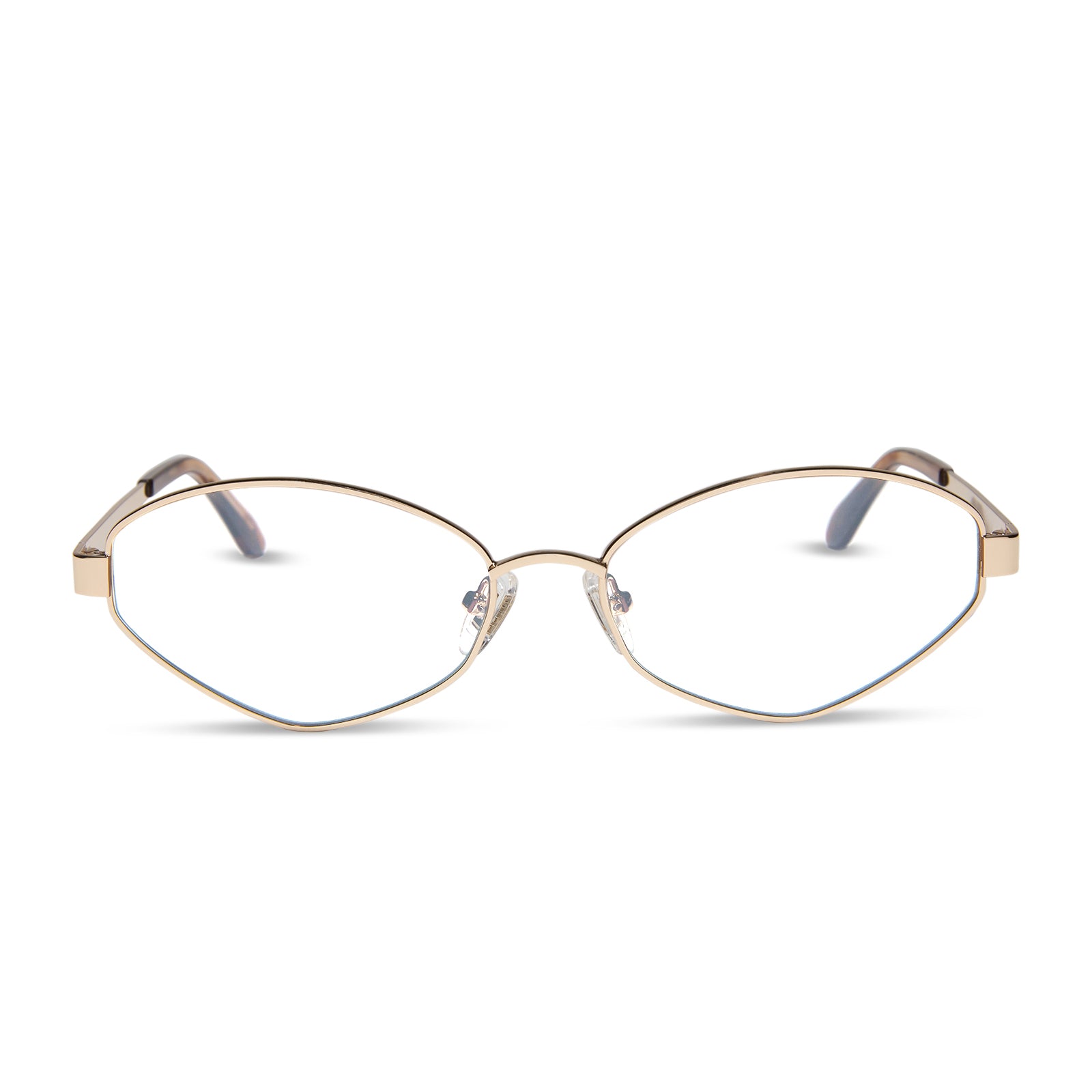 JOJO FLETCHER - JORDY + GOLD + HORN TORTOISE + GLASSES