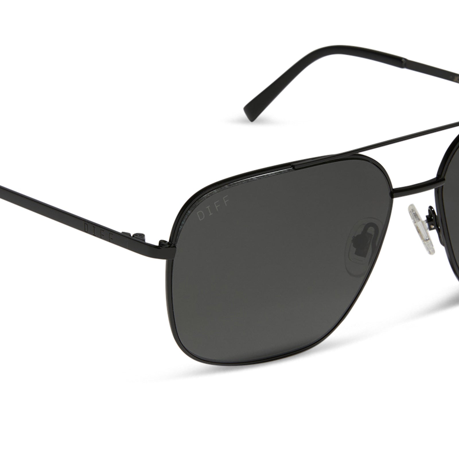 JONAS - BLACK + GREY POLARIZED SUNGLASSES - Image 4