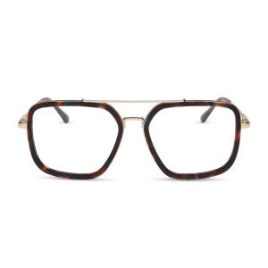 JORDAN - CONFETTI TORTOISE + BLUE LIGHT GLASSES