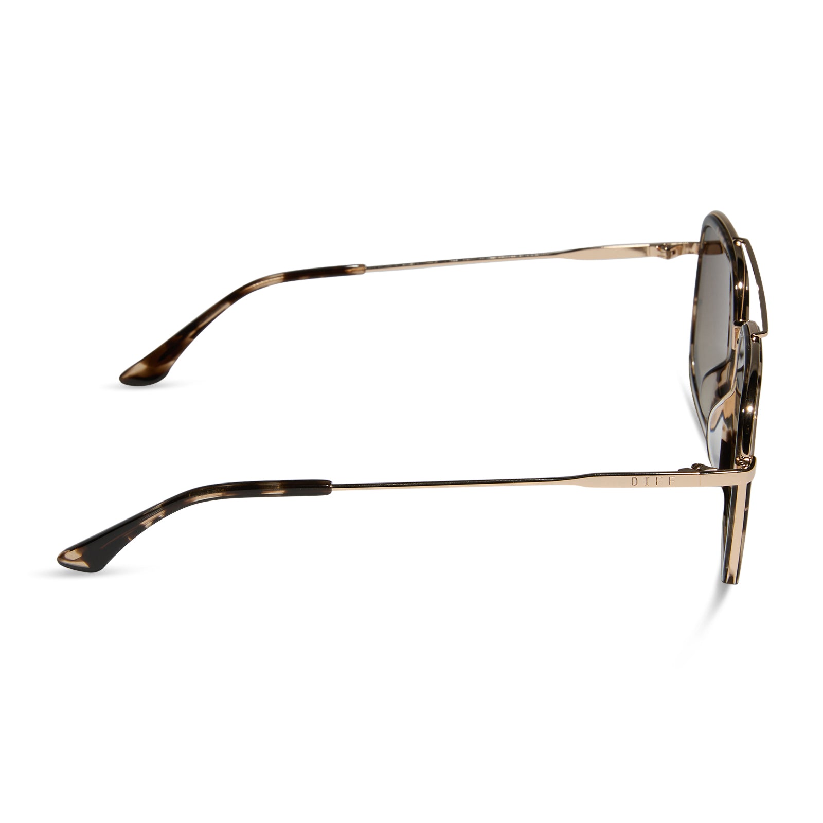 JORDAN - ESPRESSO TORTOISE + BROWN GRADIENT + POLARIZED SUNGLASSES - Image 3