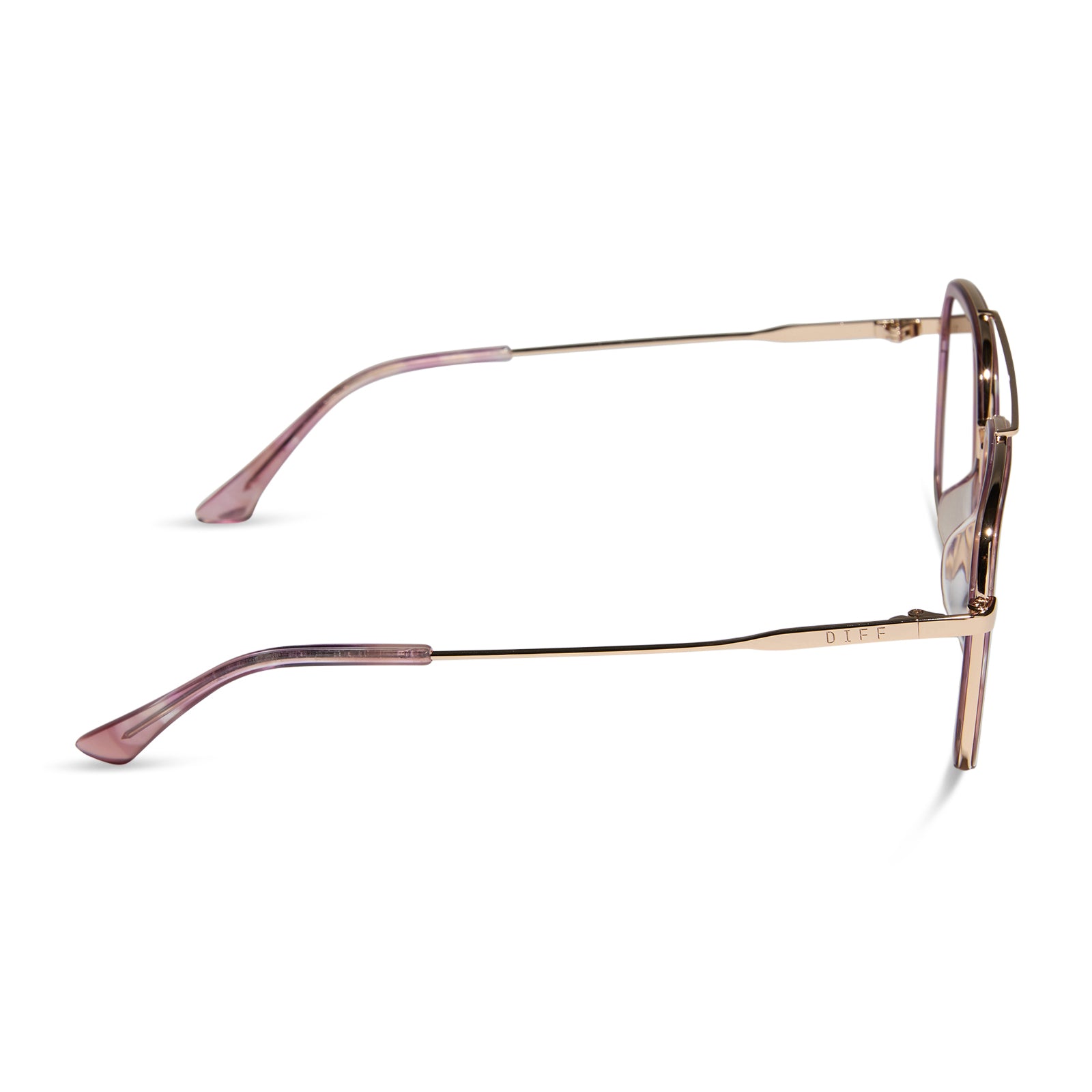 JORDAN - GOLD + FLEUR TORTOISE TEMPLE TIPS + GLASSES - Image 3
