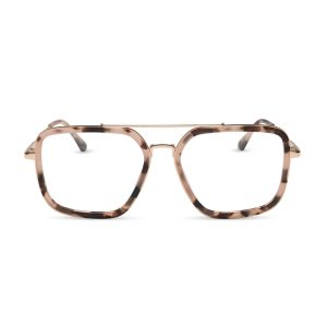 JORDAN - HIMALAYAN TORTOISE + GOLD + GLASSES