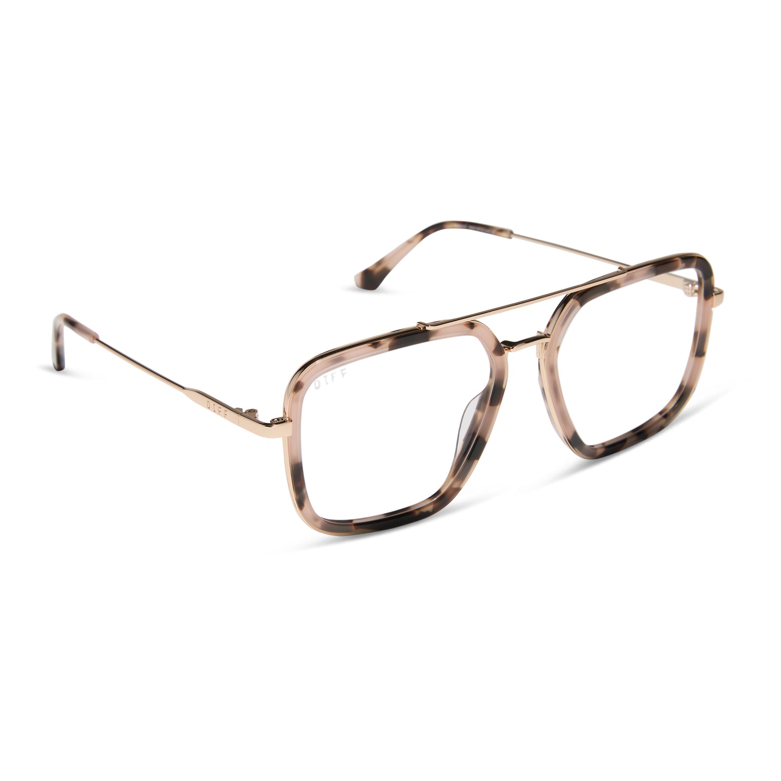 JORDAN - HIMALAYAN TORTOISE + GOLD + GLASSES - Image 2