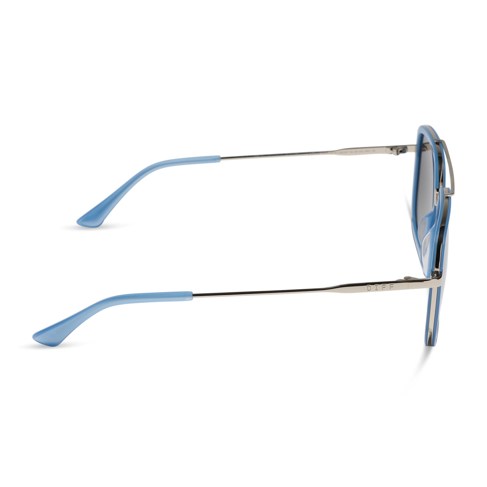 JORDAN - LIGHT BLUE + GREY GRADIENT + POLARIZED SUNGLASSES - Image 3