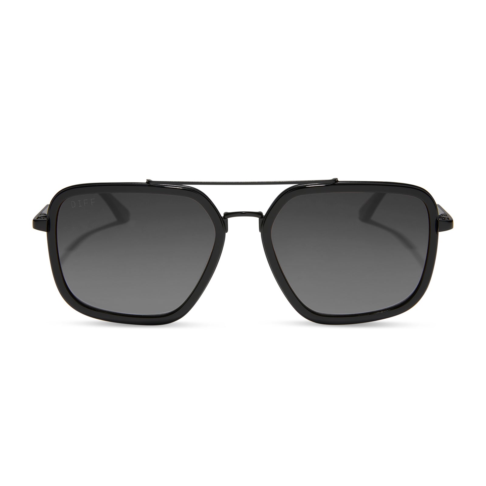 JORDAN - MATTE BLACK + BLACK TEMPLE TIPS + GLASSES - Image 12