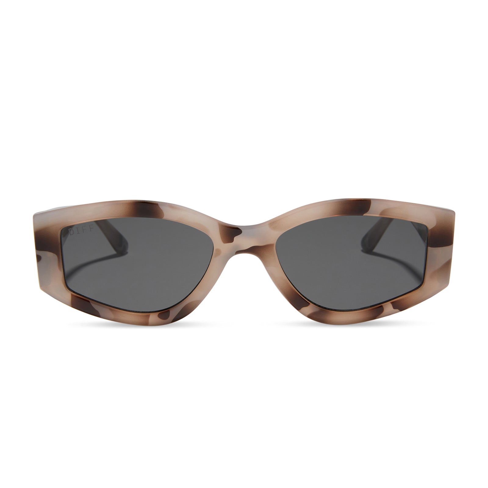 KAI - CREAM TORTOISE + GREY SUNGLASSES