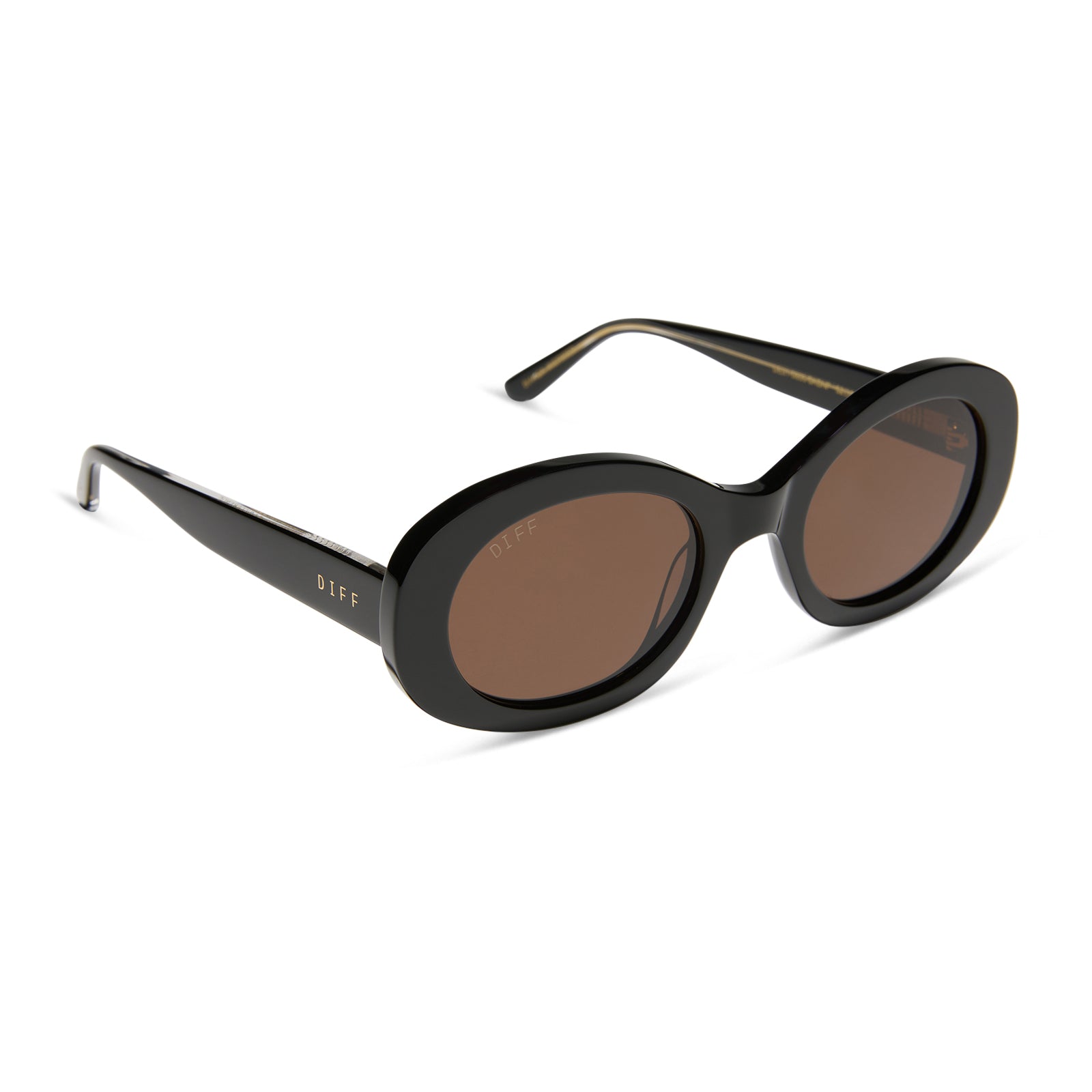 LAINEY - BLACK + BROWN + POLARIZED SUNGLASSES - Image 2