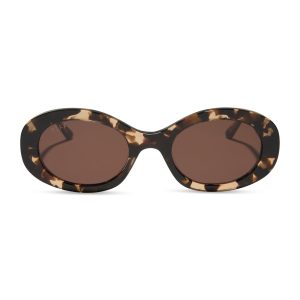 LAINEY - ESPRESSO TORTOISE + BROWN SUNGLASSES
