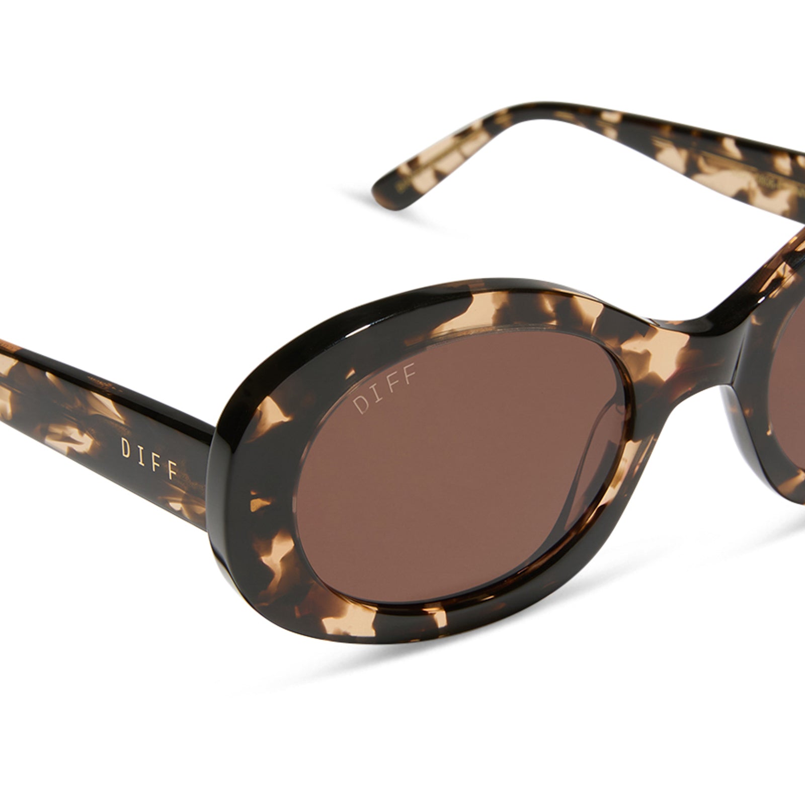 LAINEY - ESPRESSO TORTOISE + BROWN SUNGLASSES - Image 5