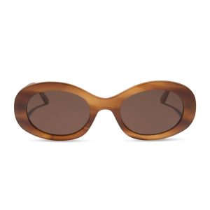 LAINEY - TAWNY TORTOISE + BROWN SUNGLASSES