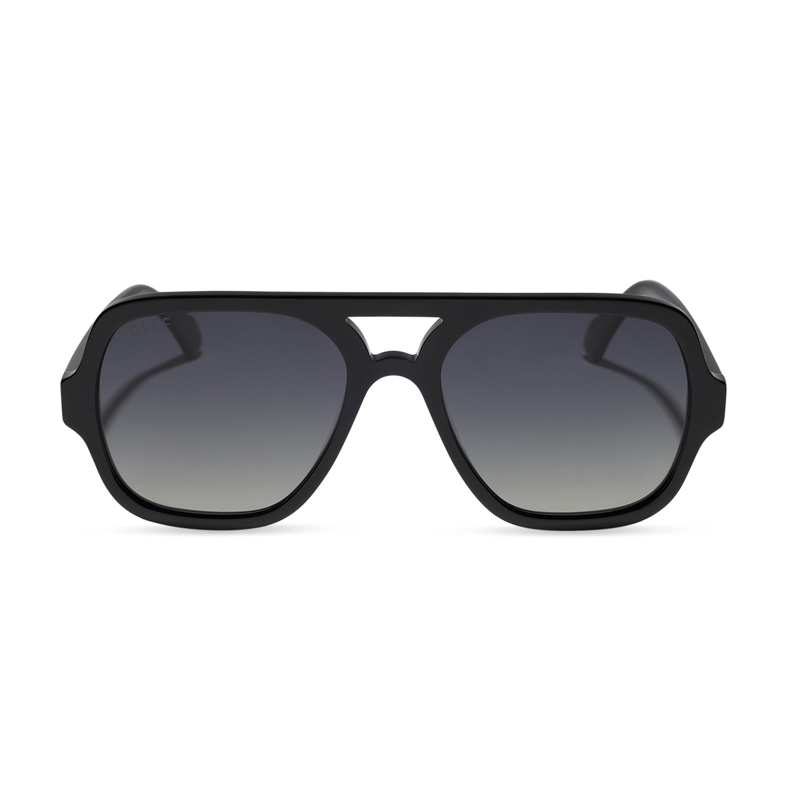 LAYTON - BLACK + GREY GRADIENT + POLARIZED SUNGLASSES