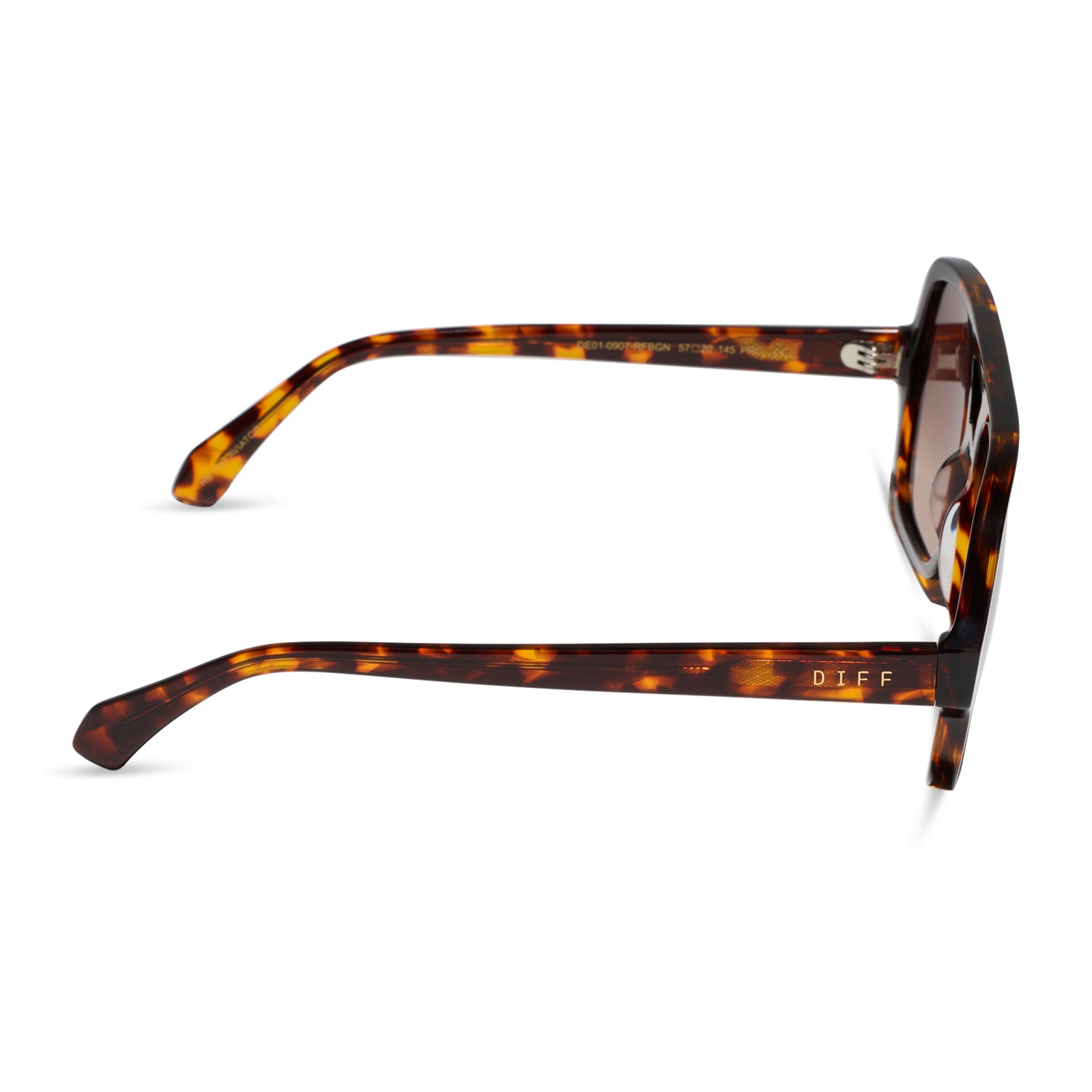 LAYTON - RICH TORTOISE + BROWN GRADIENT SUNGLASSES - Image 3