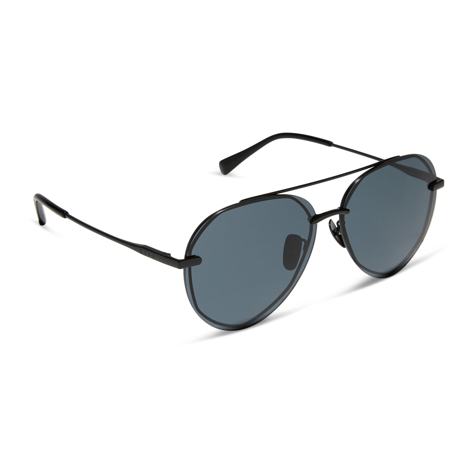 LENOX - BLACK + GREY SUNGLASSES - Image 2