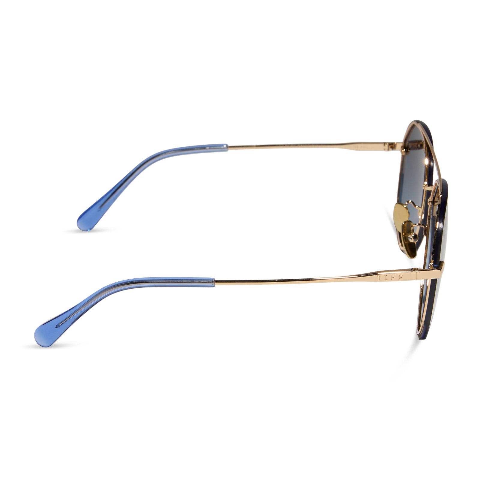 LENOX - GOLD + BLUE GRADIENT + POLARIZED SUNGLASSES - Image 3