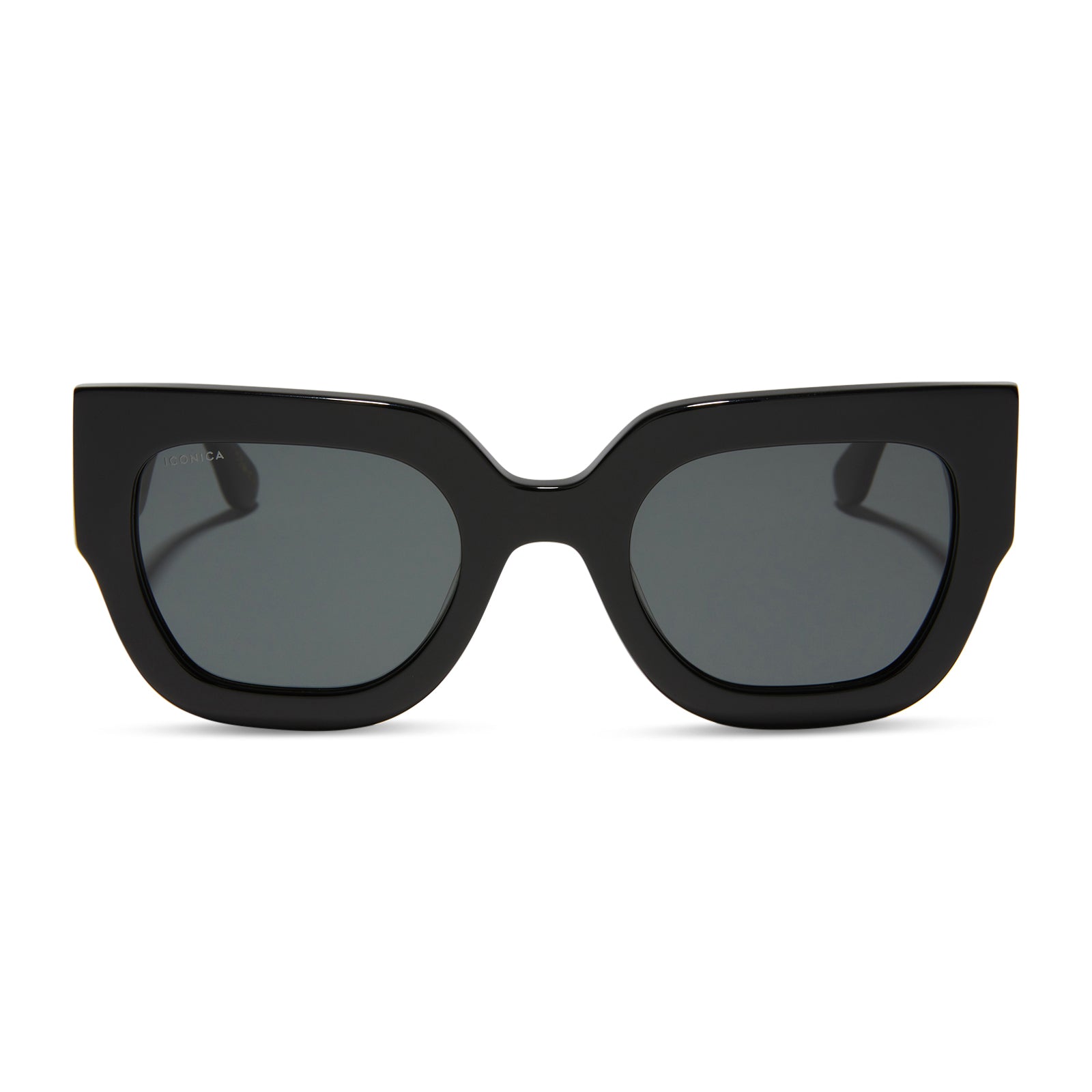 MAREN - BLACK + GREY + POLARIZED SUNGLASSES - Image 2