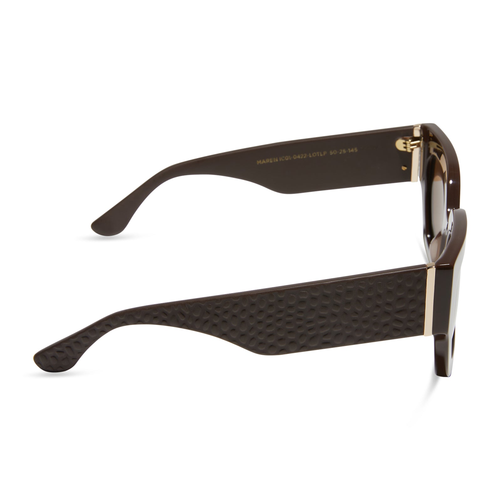 MAREN - TRUFFLE + TRUFFLE + POLARIZED SUNGLASSES - Image 3