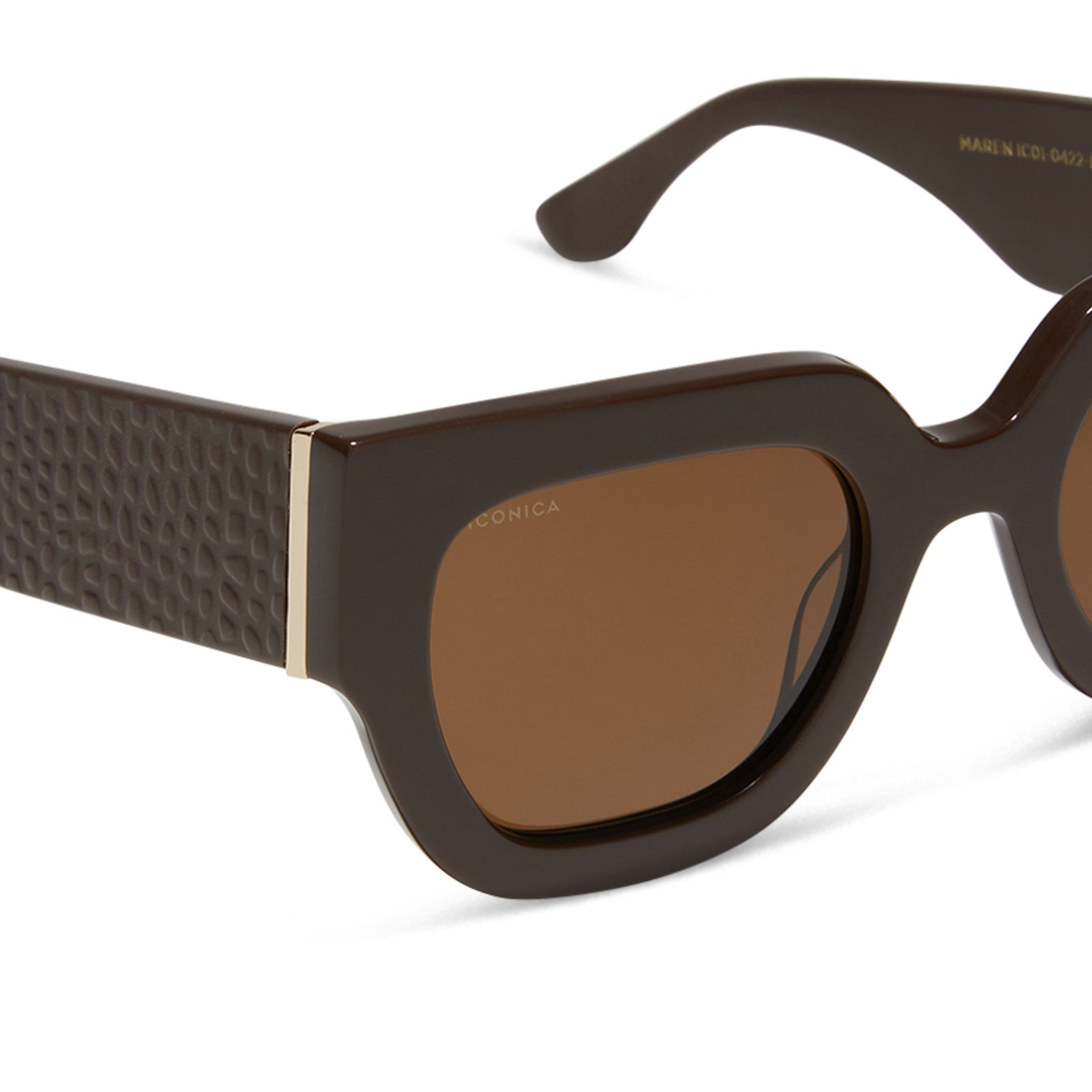 MAREN - TRUFFLE + TRUFFLE + POLARIZED SUNGLASSES - Image 4