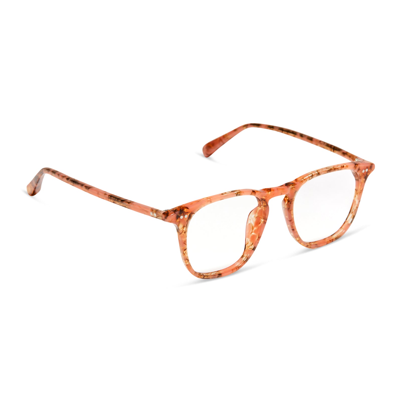 MAXWELL - BEIGE CORAL TORTOISE + GLASSES - Image 2