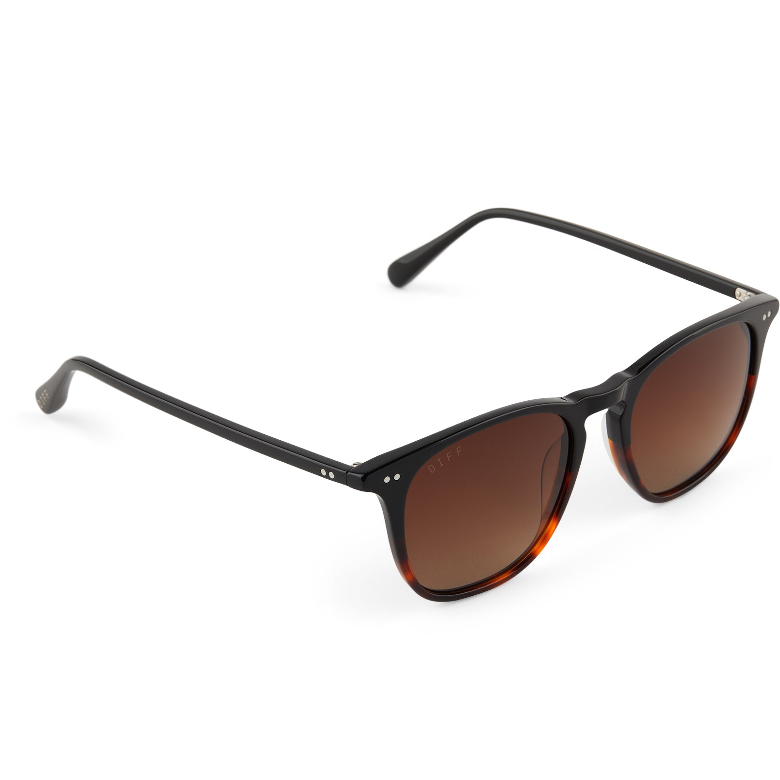 MAXWELL XL - BLACK TORTOISE + BROWN GRADIENT + POLARIZED SUNGLASSES - Image 4