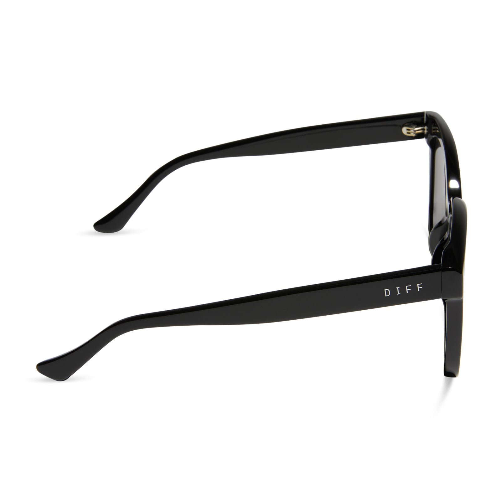 MEREDITH - BLACK + GREY SUNGLASSES - Image 3